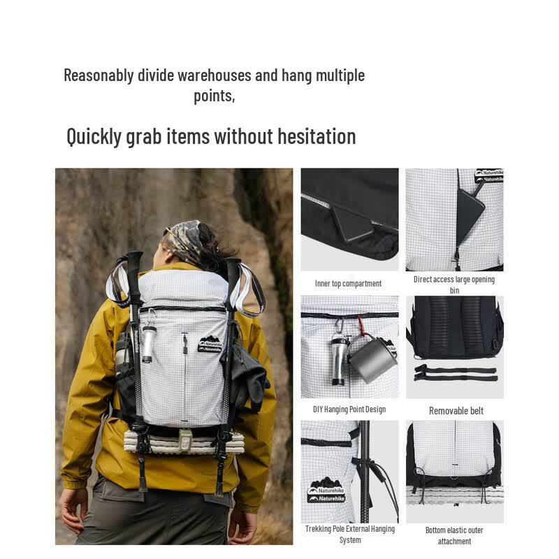 Ультралегкий туристический рюкзак Naturehike 25 л