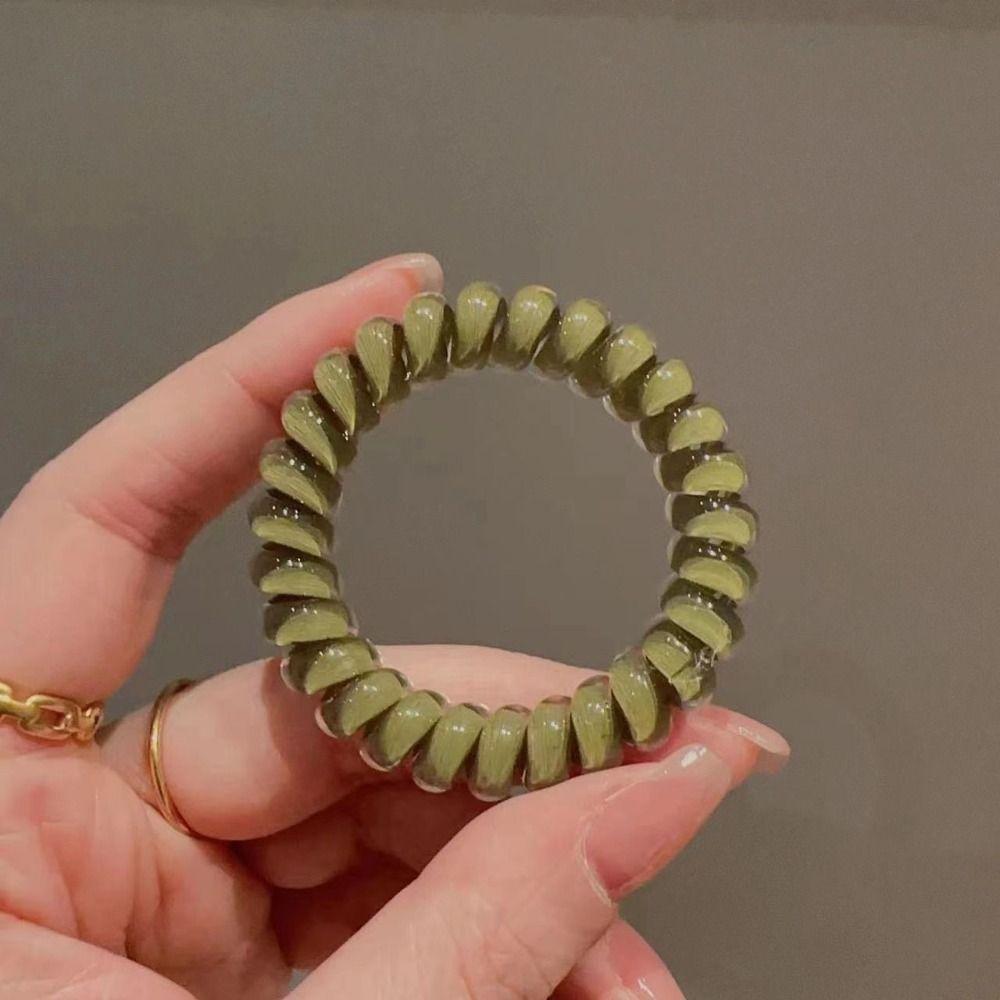 Casual Phone Line Headband Versatile Elastic Hair Bands Fashion Bunch Hair Tie For Women Girls