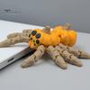Тыква-Паук Праздничный Декор 3D Печатная Фигурка Хэллоуина с Подвижными Суставами, Креативная Игрушка для Снятия Стресса Fidget Toy, Артикулированное Животное для