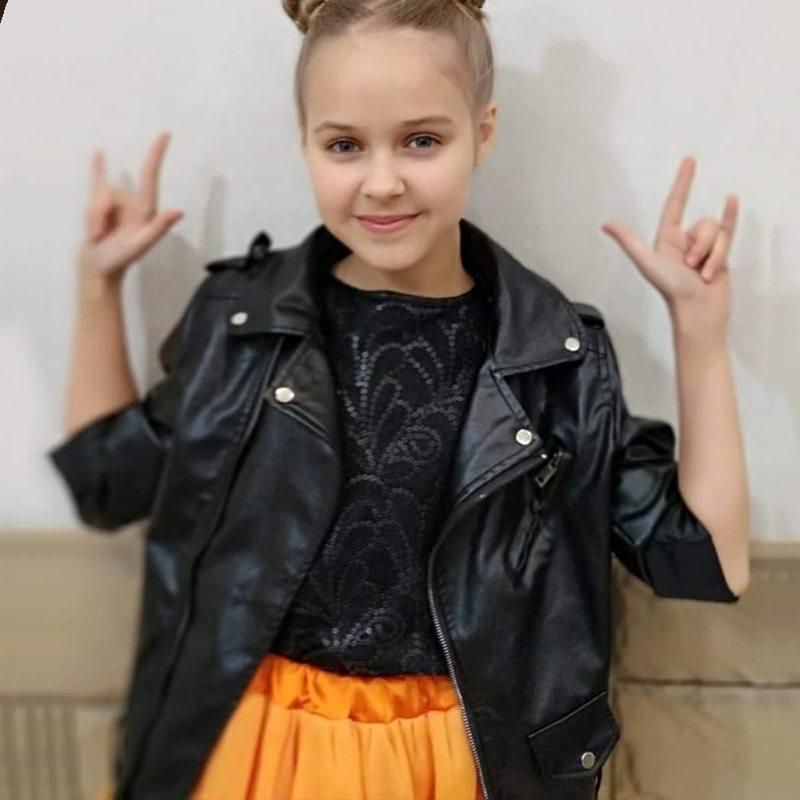 Motorcycle Jacket Girls Pu Childrens Jacket Kid Outwear Solid Color Zipper Belt Long Sleeve Casual