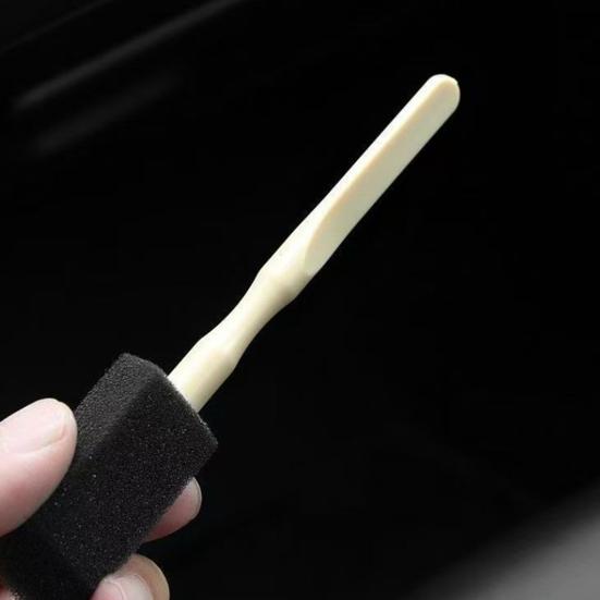 Щетка для чистки вентиляционных отверстий автомобиля, детализирующая щетка из губки без царапин для вентиляционных отверстий и щелей, очиститель стеклоочистителей с ручкой