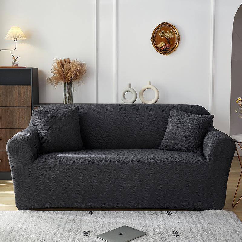 Nordic American Carved Sofa Cover All Wrapped Cover Cover Four Seasons Universal Elastic Cushion Living Room Cover Cloth Sofa Cover
