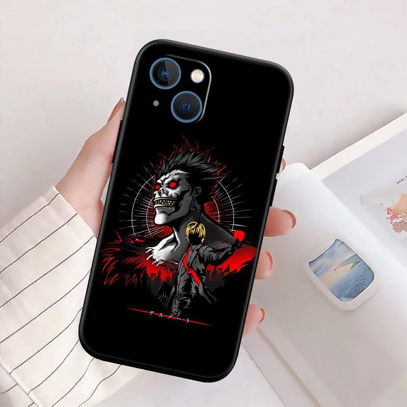 Чехол-ракушка Death Note Рюк Кира Новый Премиум-класса для iPhone SE X XS XR 16E 17 11 Pro Max 8 7 6 6s Plus Air