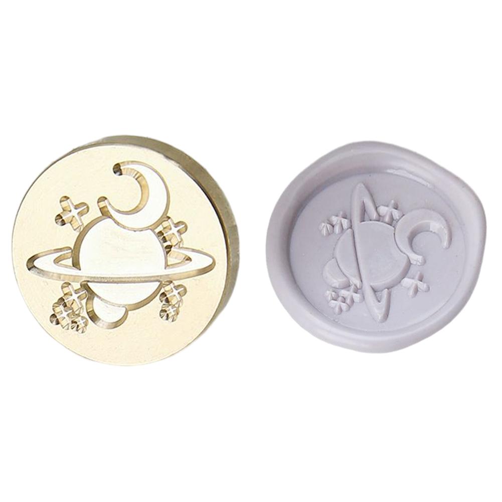 Штамповая головка серии Star Moon DIY, медная головка для ручного счета для подарка, скрапбукинга