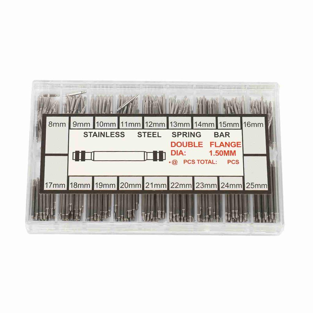 360PCS 8-25mm Wrist Watch Band Spring Bars Strap Link Pins Repair Tool Opener