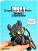 Оригинальный 3D Брелок-Подвеска Фигурка Беззубика - Милый Подарок для Друзей