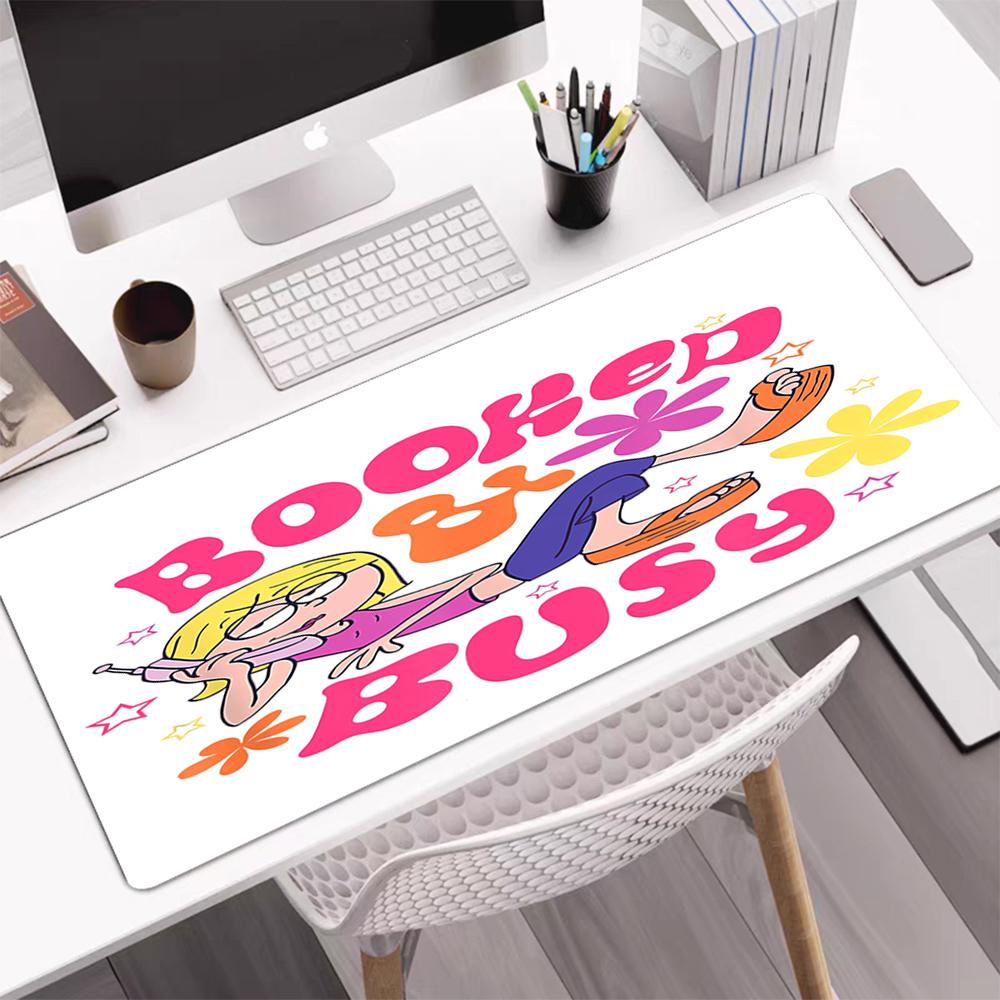 Lizzie McGuire Theme Mouse Pad, Non Slip Rubber Base, Multifunctional Office & Home Decor, Perfect for Workspace Personalization.