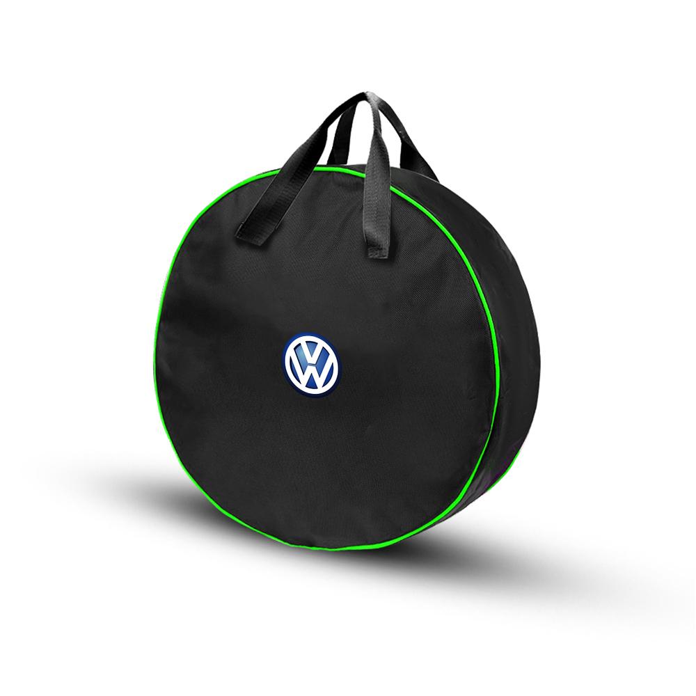 EV Car Charging Cable Storage Box Charger Cable Carry Bag For Volkswagen GTI Golf Polo 6 7 Passat VW CC Tiguan T-ROC Jetta TaigoLP6