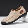 New Soft Men Loafers Slip On Leather Casual Shoes For Men Plus Size 39-48 Flats Sneakers Handmade Design Shoes
