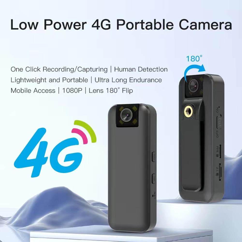 Портативный 4G диктофон, Диктофон высокой четкости, Портативное устройство для правоохранительных органов, Спортивная камера с задней клипсой, Ручной диктофон