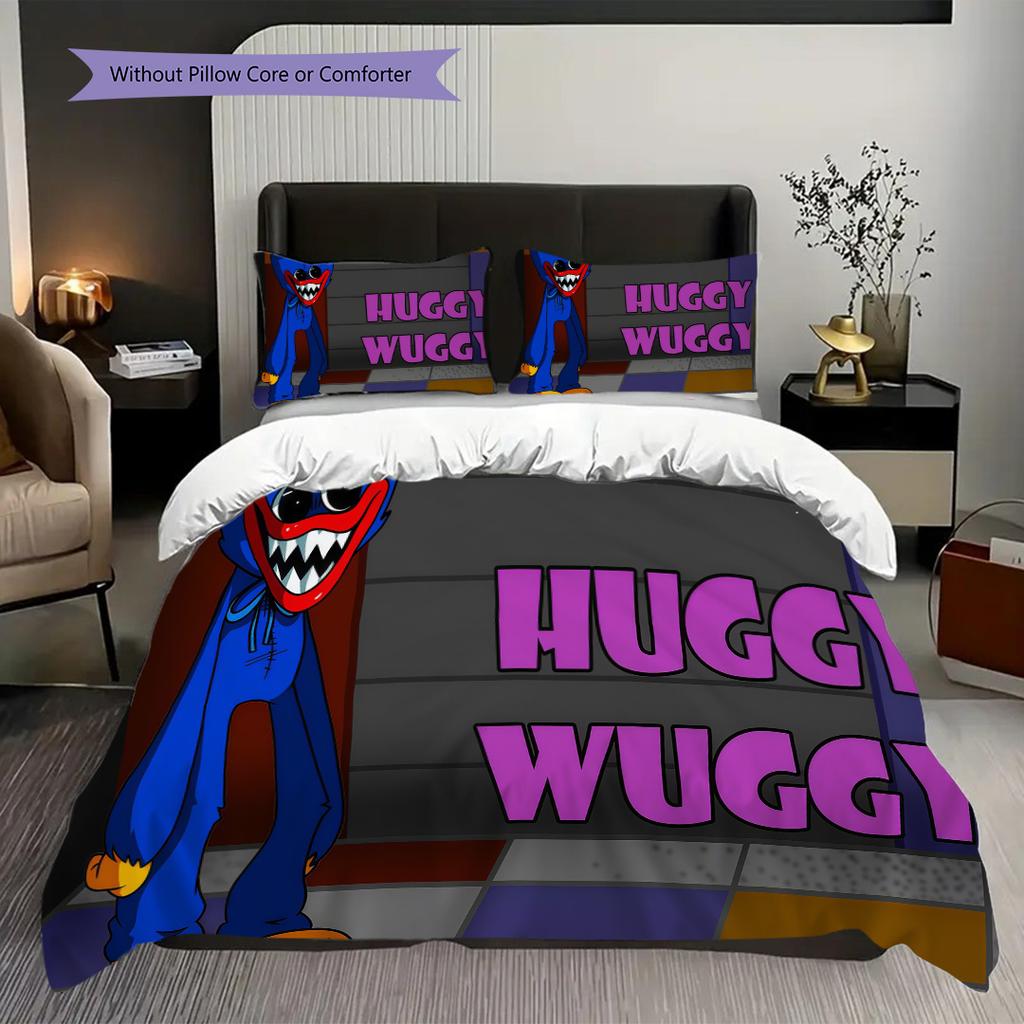 Poppy'S Creepy Adventure Begins Bedding 1 Duvet Cover 2 Pillowcase Without Core Soft And Comfortable Duvet Cover And Pillowcase Bedding Set