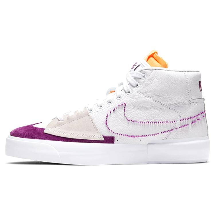 Nike Кроссовки Zoom Blazer Mid Edge SB 'White Viotech' Мужские DA2189-100