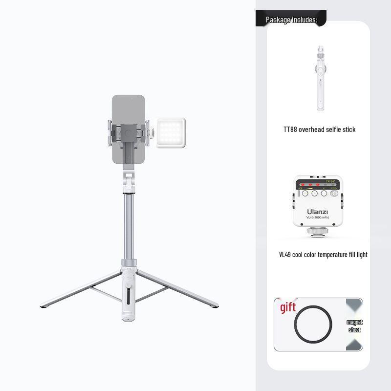 2025 TT88 Многопозиционная подставка для телефона: Палка для селфи и настольный штатив для горизонтальной/вертикальной съемки