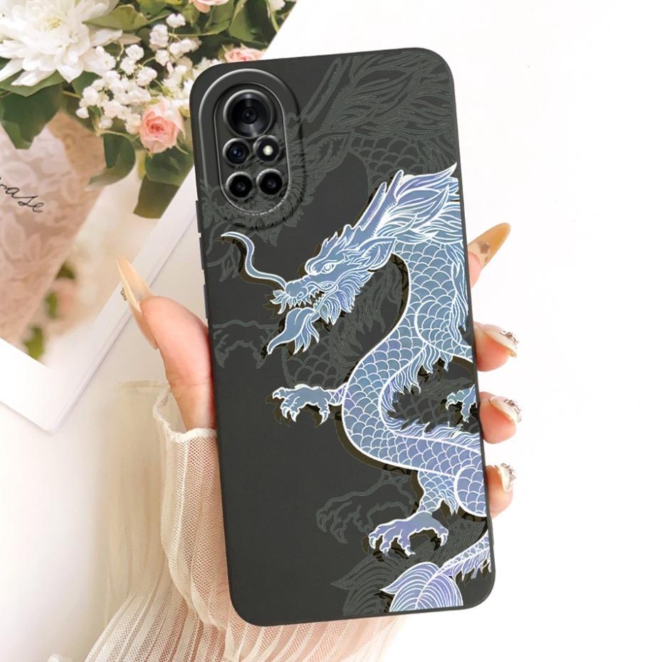 Cute Printed Phone Case For Huawei Nova 8 8i Soft Silicone Shockproof Cases For Huawei Nova8 Nova8i Covers Bumpers