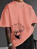 Oversized Anime Tshirt Killua Zoldyck Graphic Tee Unisex Japanese Unisexga Print Streetwear Casual Short Sleeve T Shirt Fashion Tops