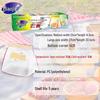 MIAOJIE Double Zipper Stand-Up Food Storage Bags