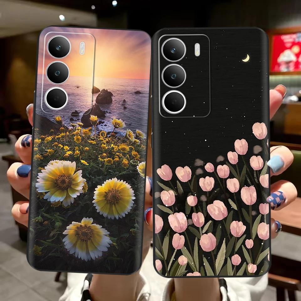 Для чехла Realme C71 RMX5303 Мягкий силиконовый милый мультяшный чехол-накладка с бабочкой Fundas для RealmeC71 C 71 Защитный корпус Coque