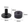 4cm Felt Washer Bass Drum Silencer Felt Strap Button Felt Pads Cymbal Hi-Hat Washer Cymbal Sleeves