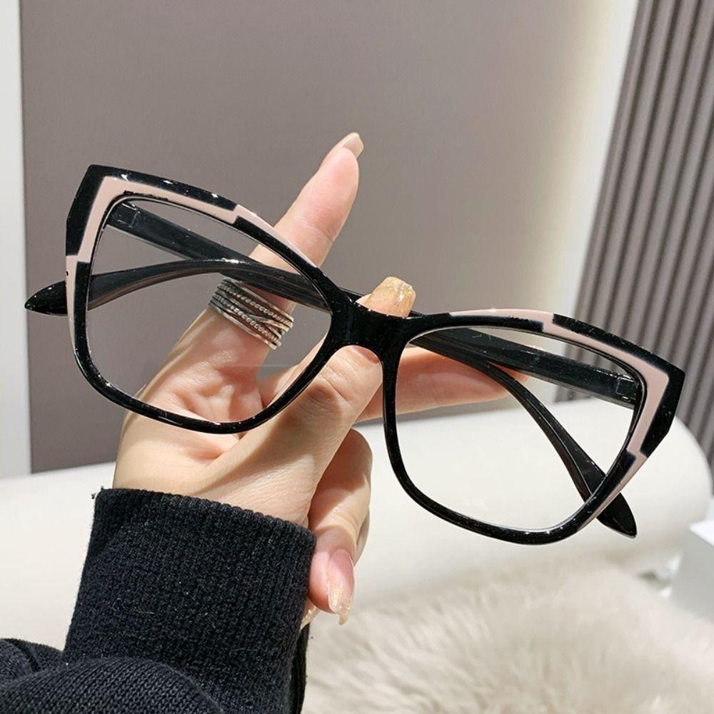 Women Photochromic Eyeglasses Anti-Blue Light Glasses Optical Spectacle Brand Designer Glasses Fashion Square Vintage Eyewear