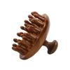 Round Massage Comb Resin Big Teeth Head Acupoint Therapy Artifact Claws Decompression Portable Scalp Massage Comb