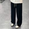 Американские тяжелые повседневные брюки для мальчиков, весна и лето, новые, свободные, прямые, драпирующиеся, мужские спортивные, широкие, брюки-джоггеры