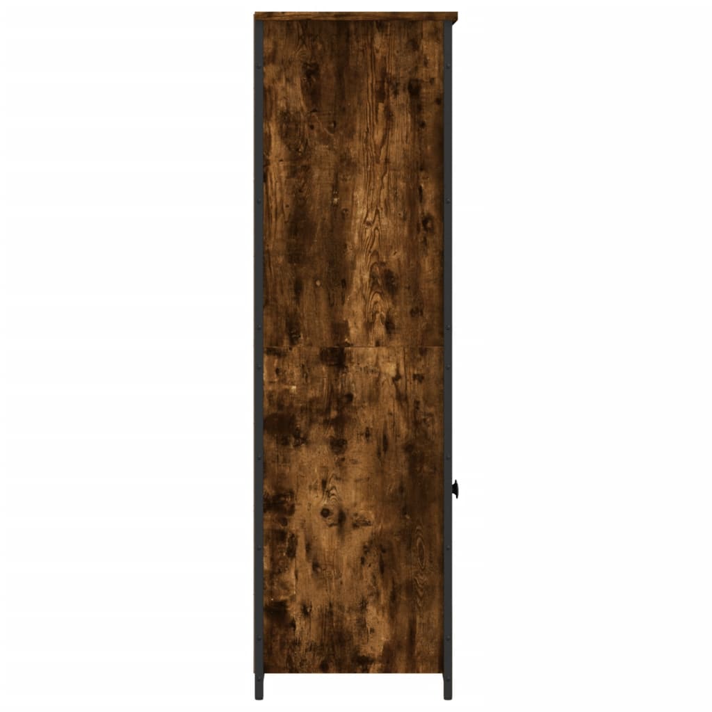 Highboard Smoked Oak 62 x 36 x 121.5 cm Particleboard