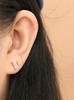 Minimalpiercing 14K Внутренняя резьба Стик Лабрет Пирсинг S, M