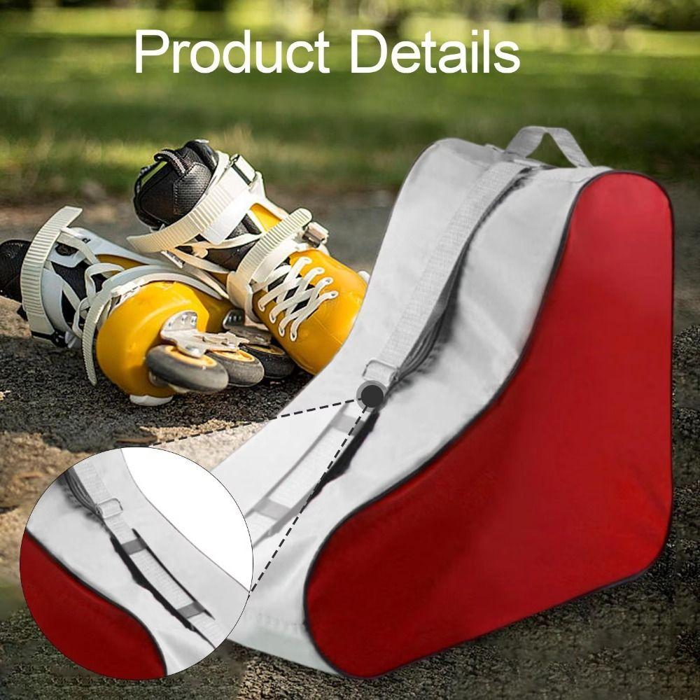 Storage Bag Ice Skate Bag Large Capacity Skating Shoes Bag Roller Skates Bag Outdoor Sports
