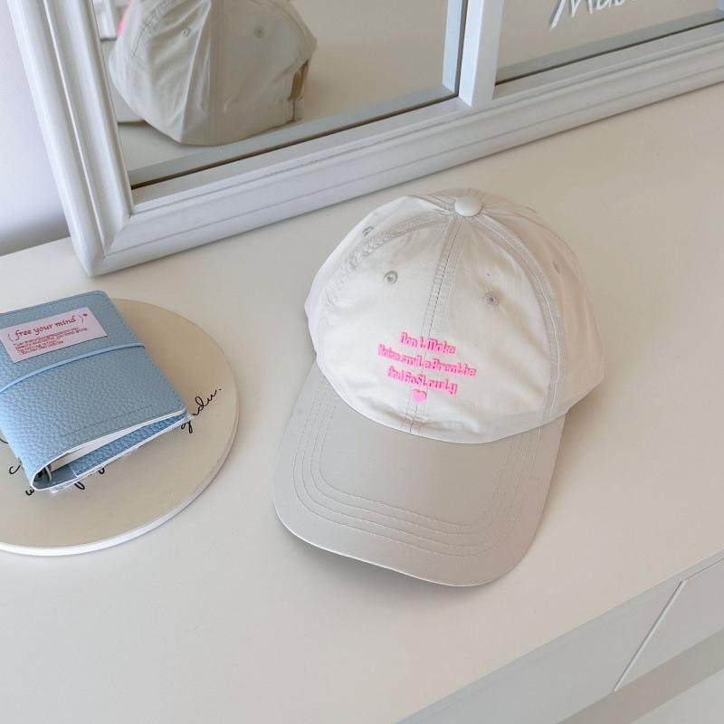 English Love Spring And Summer Hat Baseball Cap Outdoor Sports Quick Drying Breathable Men'S And Women'S Fashion Cap