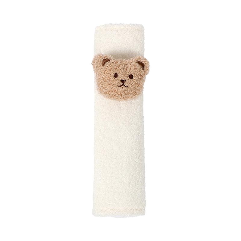 1PC Car Styling Seat Belt Cover Cartoon Bear Safety Belt Protector Comfort Plush Shoulder Strap Harness Cushion Pad For Child