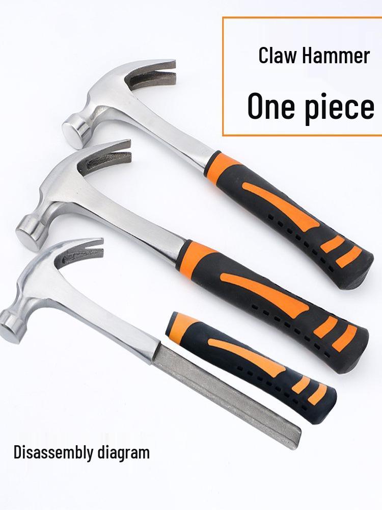 Многофункциональный молоток-гвоздодер с ломом для деревообработки и электромонтажных работ