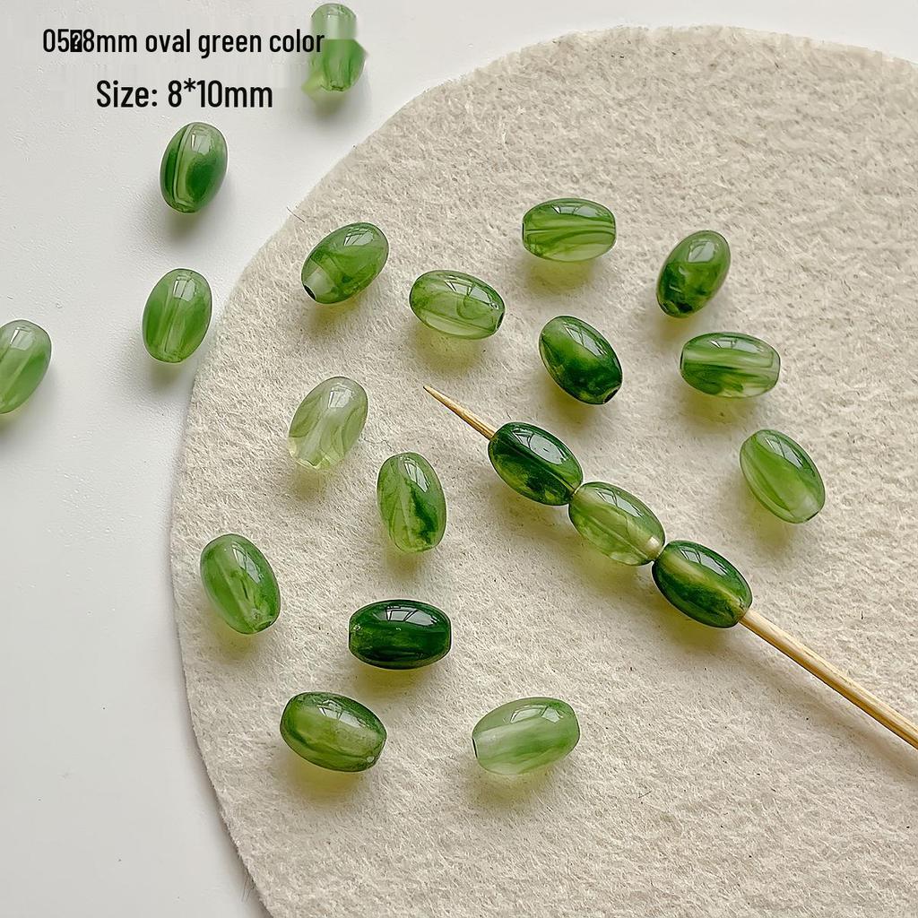 Retro Chinese Resin Beads: DIY Handmade Bracelet & Necklace Kit Inspired by The Wizard of Oz