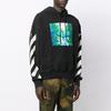 Off-White Худи из хлопка с графическим принтом OMBB037E19E300151088