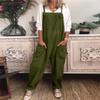Womens Plus Size Overalls Casual Loose Dungarees Romper Baggy Playsuit Jumpsuit