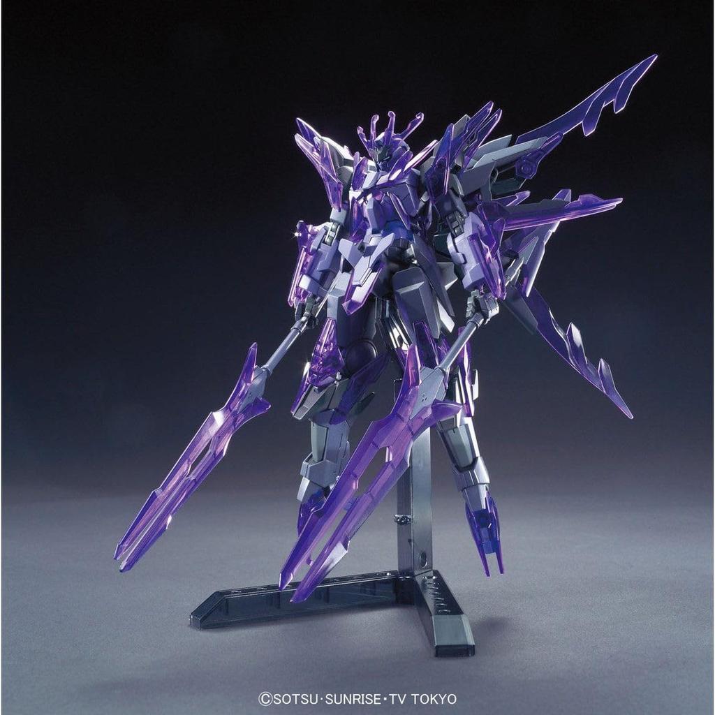 Пластиковая модель HGBF Gundam Build Fighters Flame Try Transient Gundam Glacier в масштабе 1/144 с цветовой кодировкой