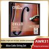 Струны для виолончели Alice AWR31: Сердцевина из высокоуглеродистой стали с никель-хромовой обмоткой для игры на скрипке.