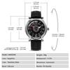 BERNY Watch Mechanical Watch Watch Автоматические и ручные часы Miyota 8215 Многофункциональный календарь Светящиеся стрелки Выставочная задняя крышка 5ATM