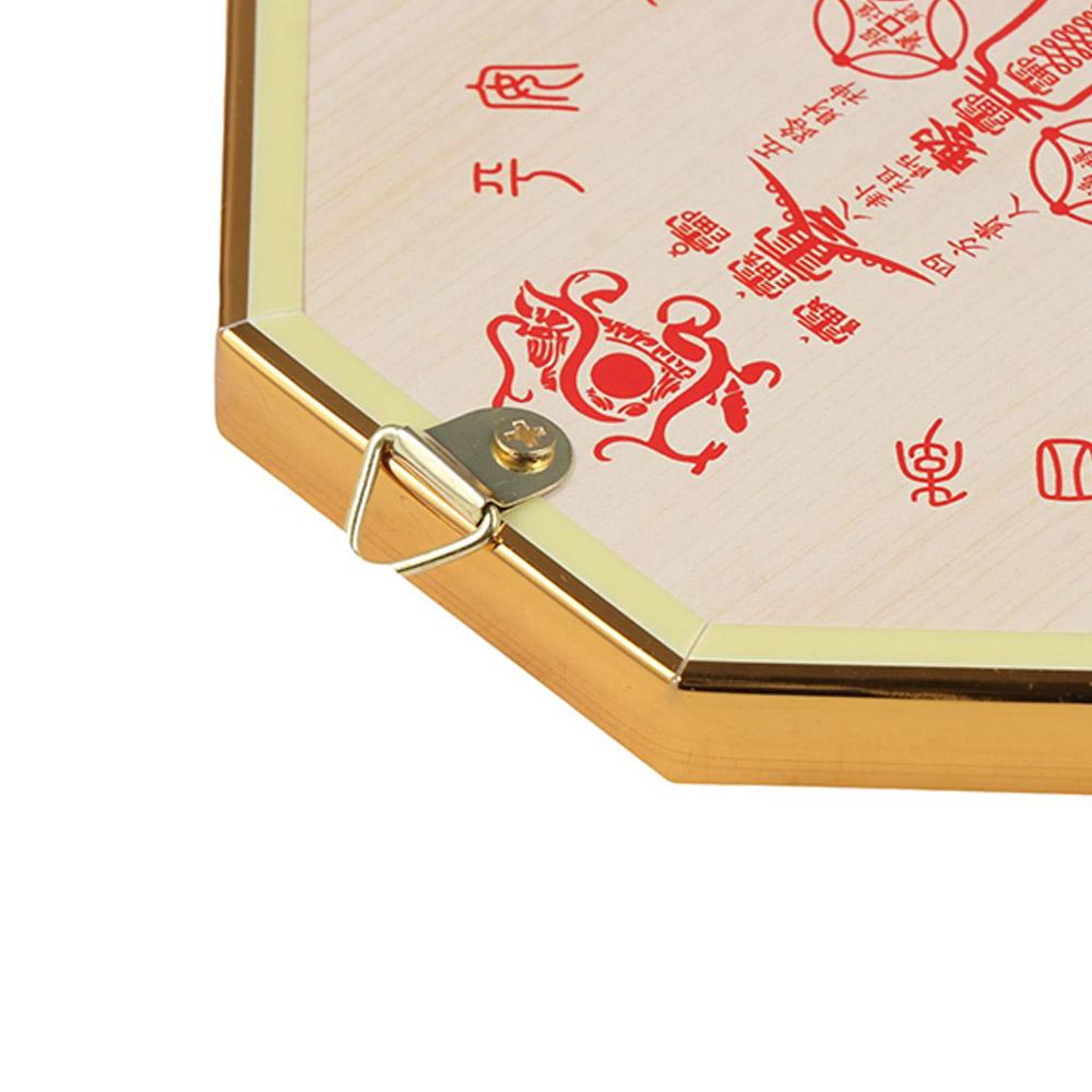 Металлическая рама восьмиугольные зеркала 13см 17.5см 20.5см восемь диаграмм зеркало фэншуй городской дом