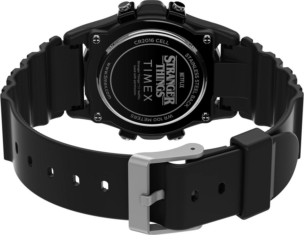 Timex x Stranger Things Atlantis 100 TW2V51000 NETFLIX Stranger Things Collaboration Model Quartz Watch 40mm USA Night Light [Timex] Indiglo® [Товар]