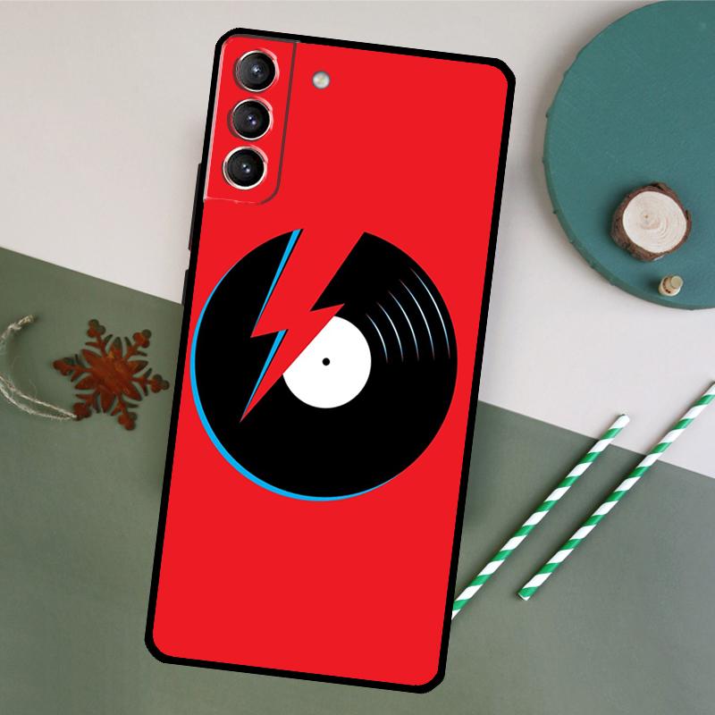 Vinyl Record Retro Phone Case For Samsung Galaxy S25 S26 Ultra S20 S21 S22 S23 S24 Plus S10 S25 FE Back Cover