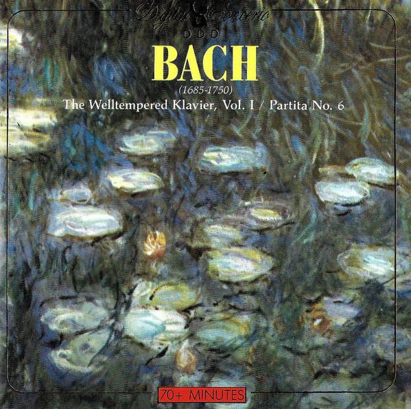 CD ИОГАНН SEBASTIAN БАХ - Хорошо темперированный клавир, Том 1 / P CCT641 Digital Concert 1988 Европа Классическая Подержанный