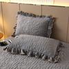 Thickened Cotton Crystal Fleece Pillowcase with A Pair of Plush Adult Pillowcases Flannel Milk Fleece