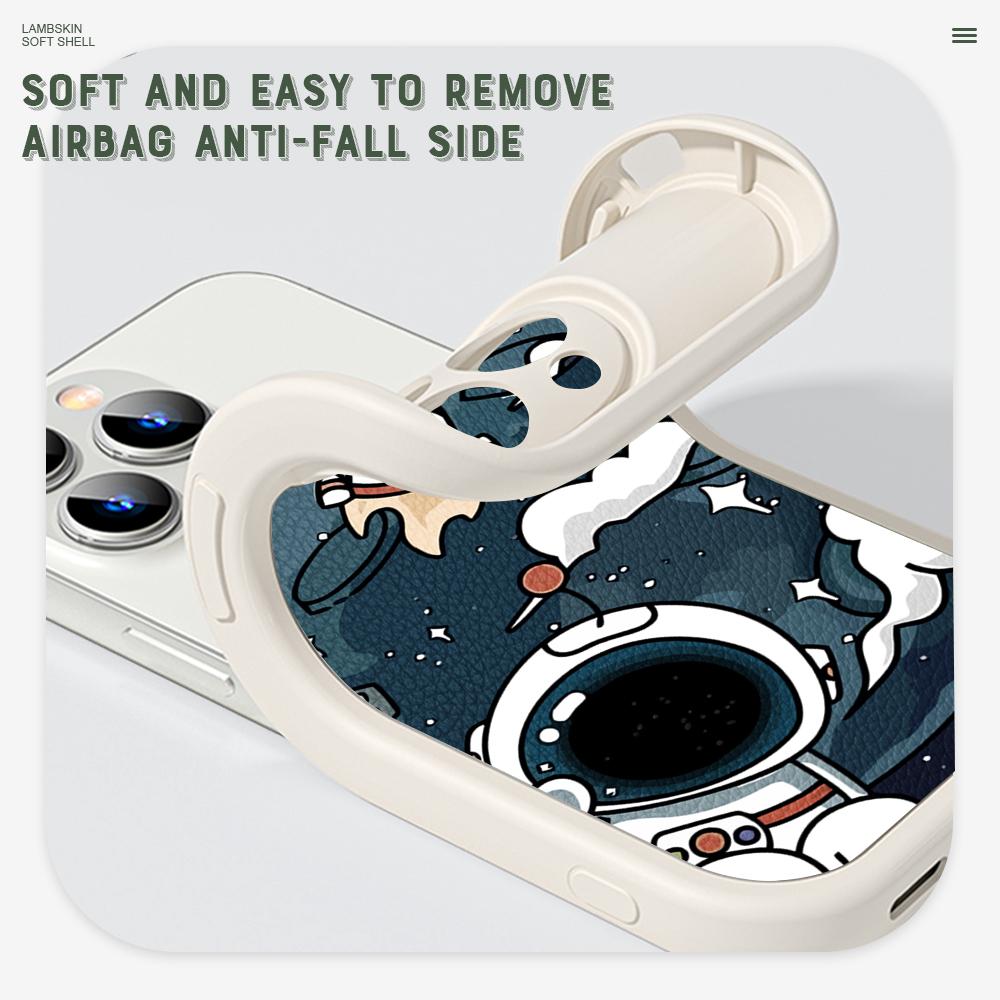 Симпатичный чехол из искусственной кожи для iPhone 14 13 12 Pro Max Samsung Galaxy S23 Ultra S20 FE M32 A13 A20S Redmi Note 10 Xiaomi Poco F3 Мягкий чехол для телефона из ТПУ