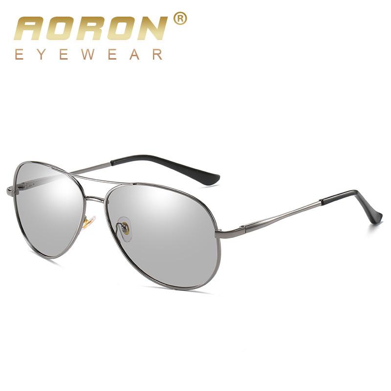 AORON фотохромные поляризационные солнцезащитные очки классический дизайн очки для спорта на открытом воздухе рыбалка вождение для мужчин подарки