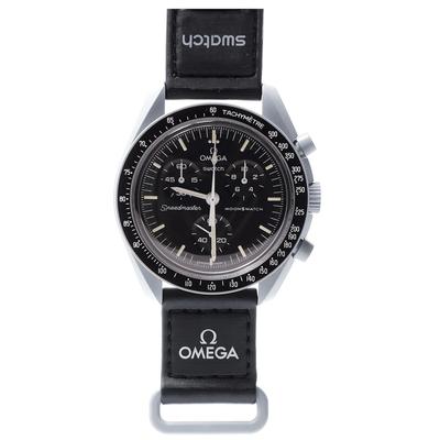Луна Аутентичные Omega Swatch Миссия Часы Сотрудничество Водонепроницаемые Мужские Женские Сумка-шоппер