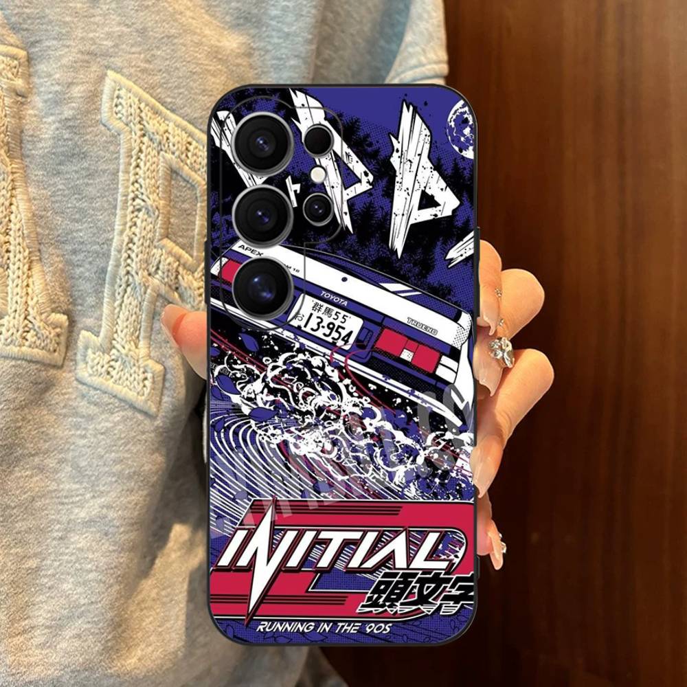 Аниме про гонки Initial D Чехол для телефона для Samsung S 24 Fe 25 Ultra Plus 20 Lite 21 30 22 23 24 22 Ultra 5G Fundas