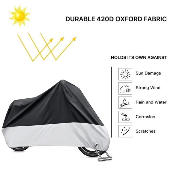 QI Универсальный открытый УФ-защитный велосипедный пылезащитный дождевик для мотоцикла для водонепроницаемого