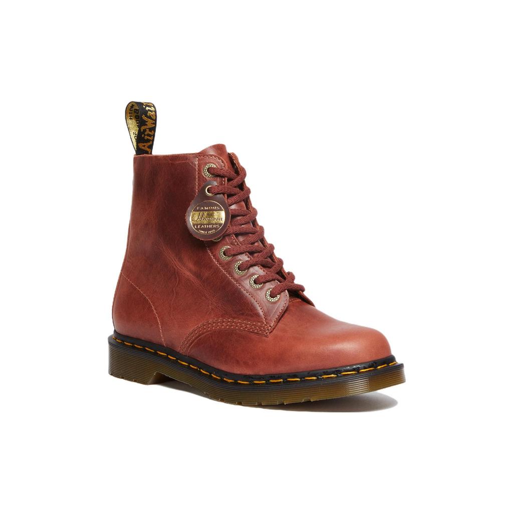 Dr. Martens 1460 Leather Fashion Commuter Short Boots Unisex Boots Red Brown 30576293