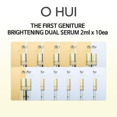 OHUI The First Geniture Осветляющая двойная сыворотка 2 мл x 10 шт.
