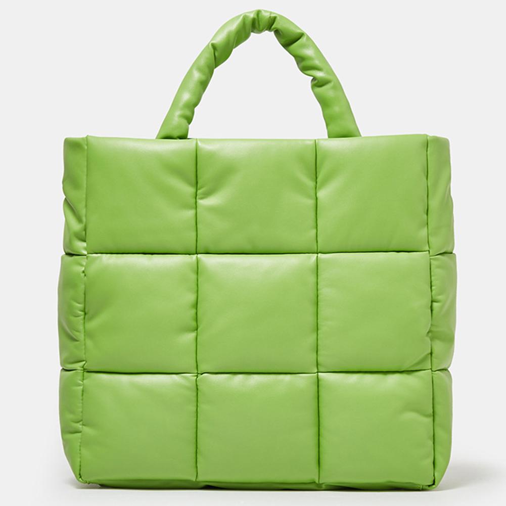 Женская стеганая сумка-тоут, универсальная сумка-тоут с мягкой подкладкой, мягкая стеганая сумка через плечо, легкая сумка для покупок на молнии большой вместимости